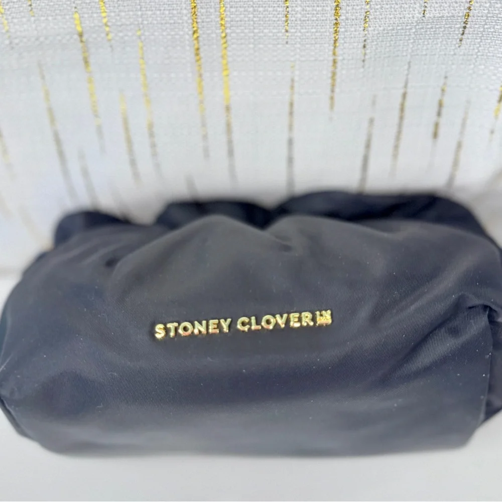 Stoney Clover Lane Bow Bag Pouch • Viral Nylon Clutch • NWT - Picture 4 of 11